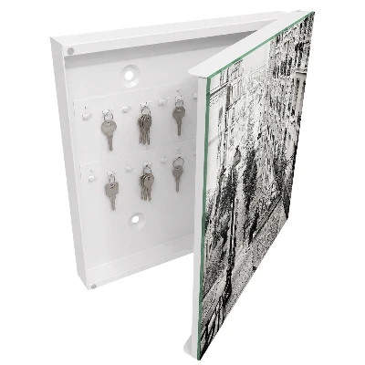 City charm Key box for wall