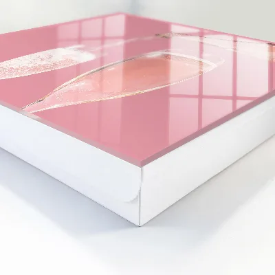 Champagne glasses Wall mounted key box