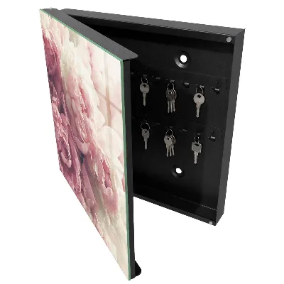 Peony flowers Key cabinet