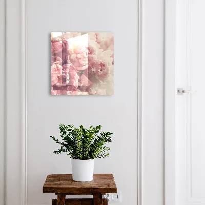 Peony flowers Key cabinet