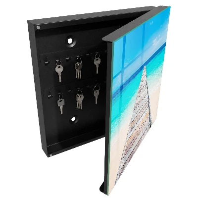 Sea harbor Key box for wall
