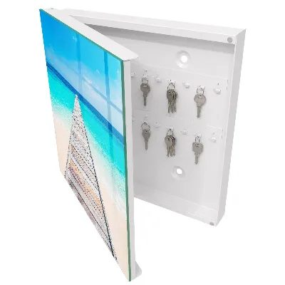 Sea harbor Key box for wall