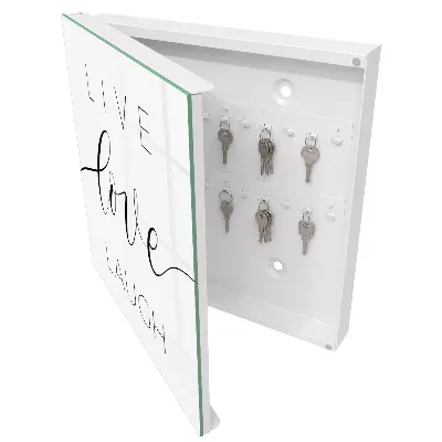 Motivational quotes Wall mounted key box