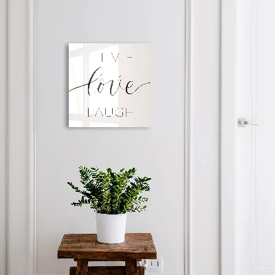Motivational quotes Wall mounted key box