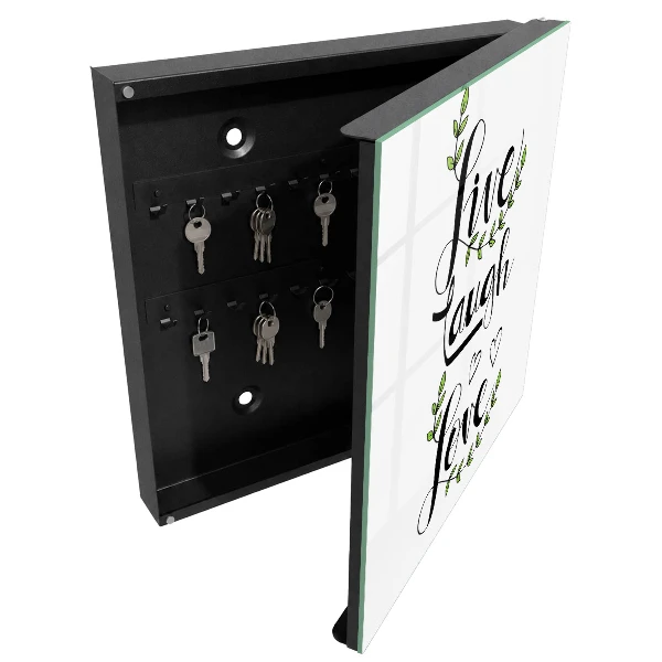 Positive typography Key cabinet