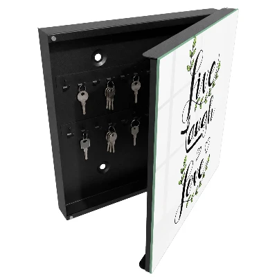 Positive typography Key cabinet