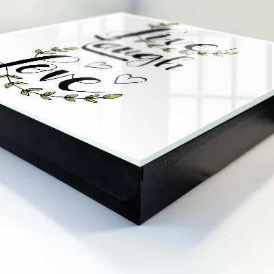 Positive typography Key cabinet