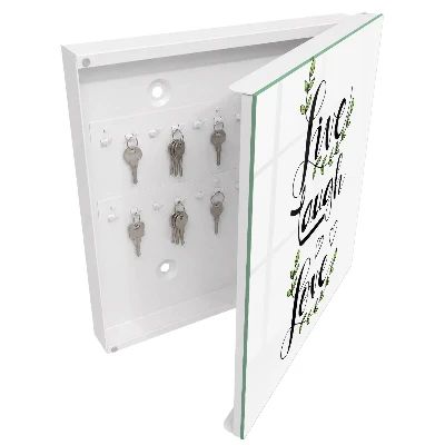 Positive typography Key cabinet