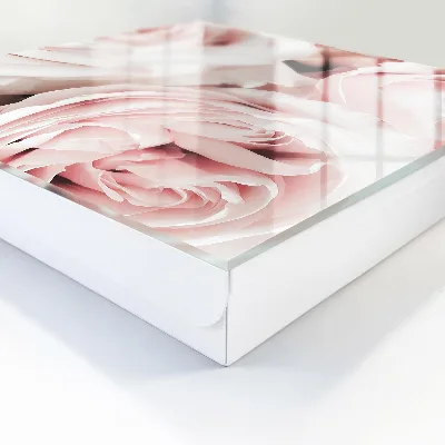 Pastel roses Key box for wall