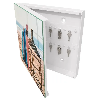 Beach surfboards Wall mounted key box