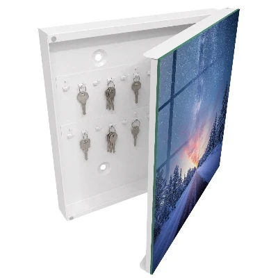 Stars over the road Key box for wall