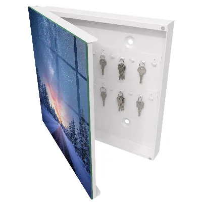 Stars over the road Key box for wall