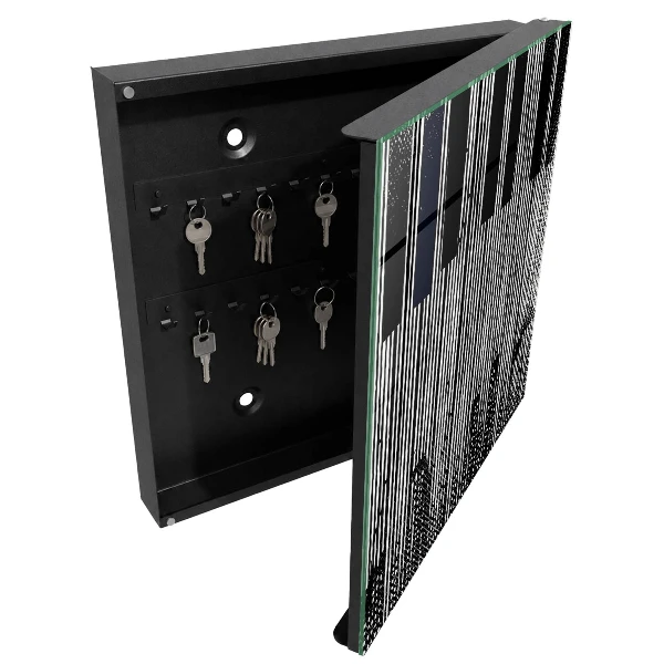 Geometric lines Wall mounted key box