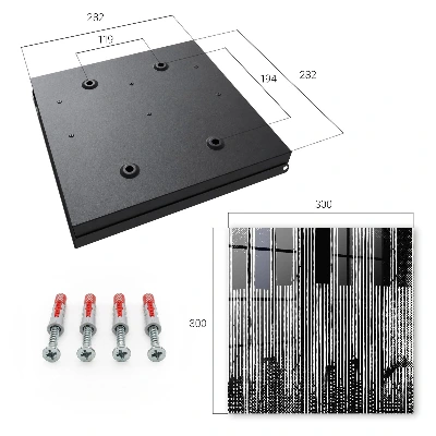 Geometric lines Wall mounted key box