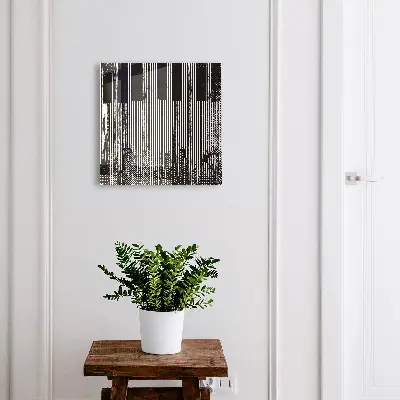 Geometric lines Wall mounted key box