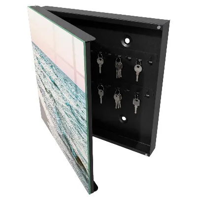 Sea waves Wall mounted key box
