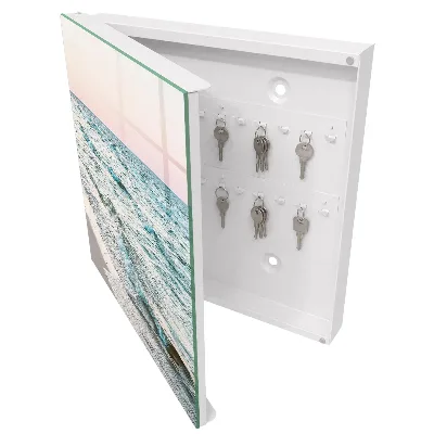 Sea waves Wall mounted key box