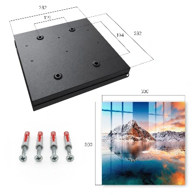 Mountain harmony Key box for wall