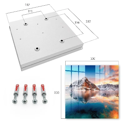 Mountain harmony Key box for wall