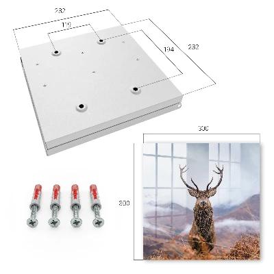 Mountain deer Key cabinet