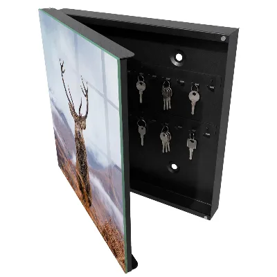 Mountain deer Key cabinet