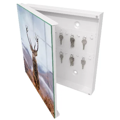 Mountain deer Key cabinet