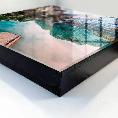 Mountain landscape Key box for wall