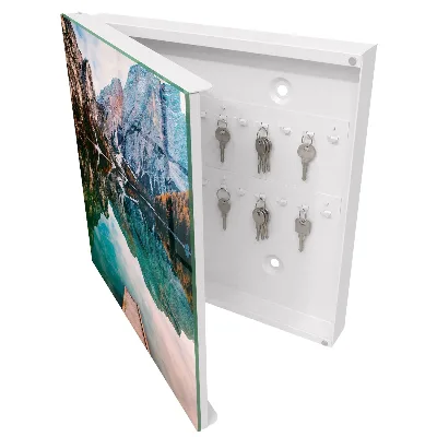 Mountain landscape Key box for wall