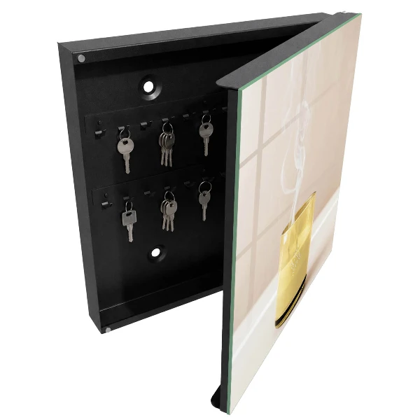 Glass calm Wall mounted key box