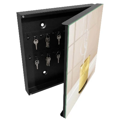 Glass calm Wall mounted key box