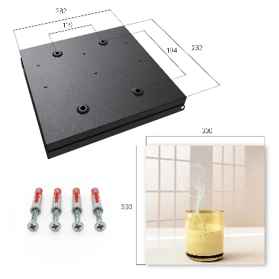 Glass calm Wall mounted key box