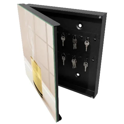 Glass calm Wall mounted key box