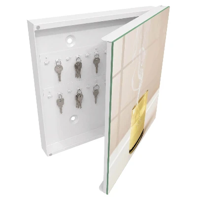 Glass calm Wall mounted key box