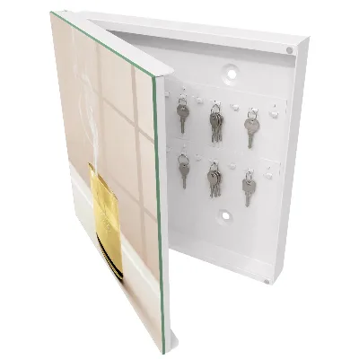 Glass calm Wall mounted key box
