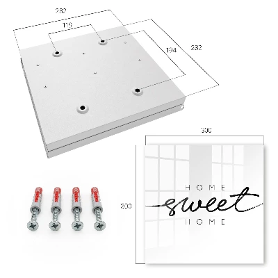Home charm Key box for wall