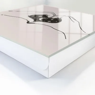Heart cosmos Key box for wall