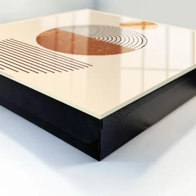 Retro geometry Wall mounted key box