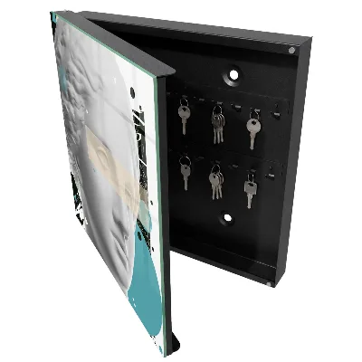 Modern art Wall mounted key box