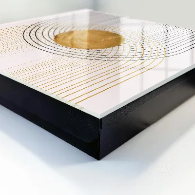Circles and lines Key cabinet