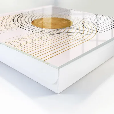 Circles and lines Key cabinet