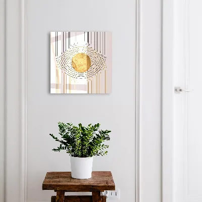 Circles and lines Key cabinet