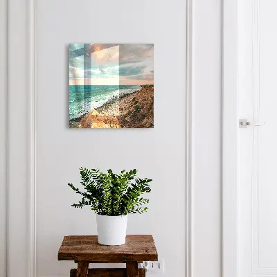 Ocean cliff Wall mounted key box