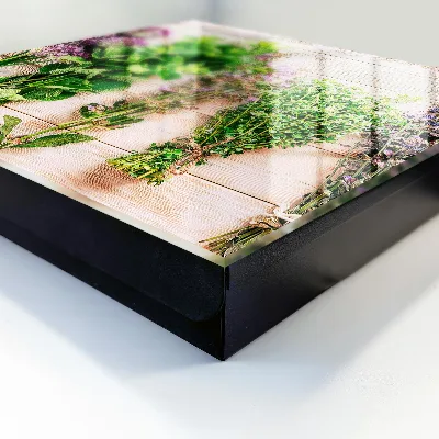 Green herbs Key cabinet