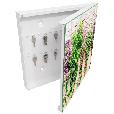 Green herbs Key cabinet