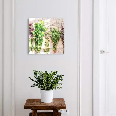 Green herbs Key cabinet