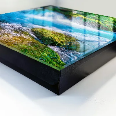 Peaceful river Key box for wall
