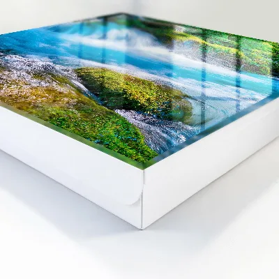 Peaceful river Key box for wall