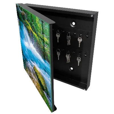 Peaceful river Key box for wall