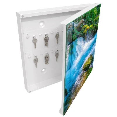 Peaceful river Key box for wall