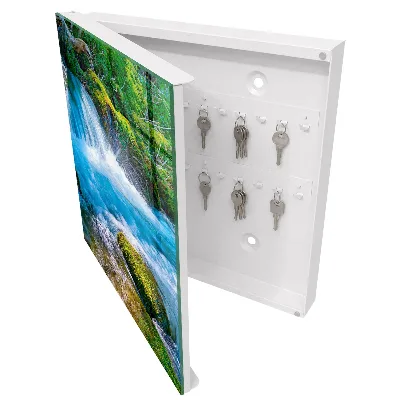 Peaceful river Key box for wall